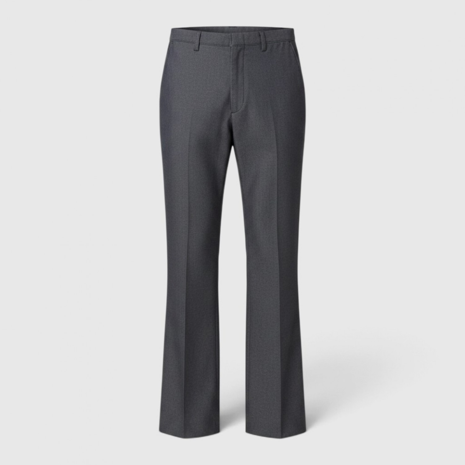 Γκρι Wide Leg Tailored Παντελόνι – Classic Style / Pre-Owned